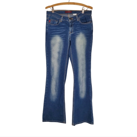 BCBG Max Azria Stretchy Stonewash Jeans - Picture 1 of 11